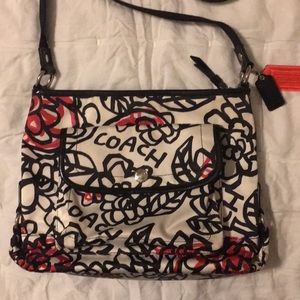 Coach Daisy Graffiti Poppy Crossbody bag
